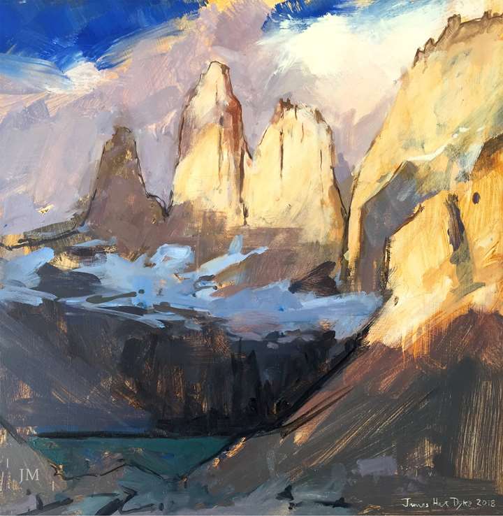 Torres del Paine, first light 2018